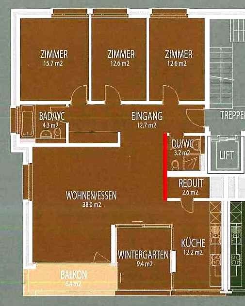 4 ½ rooms apartment, Foto 9 von 9