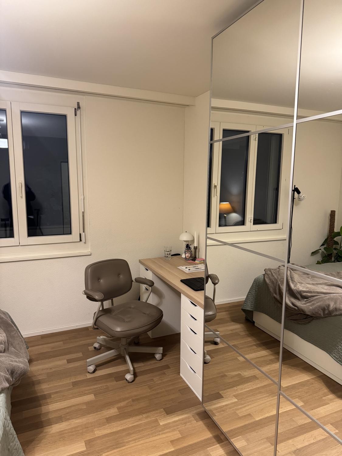 Chambre dans un appartement partagé