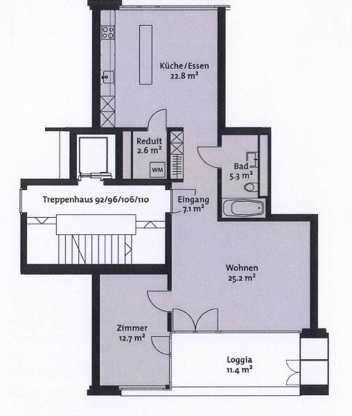 2 ½ rooms apartment, Foto 6 von 8