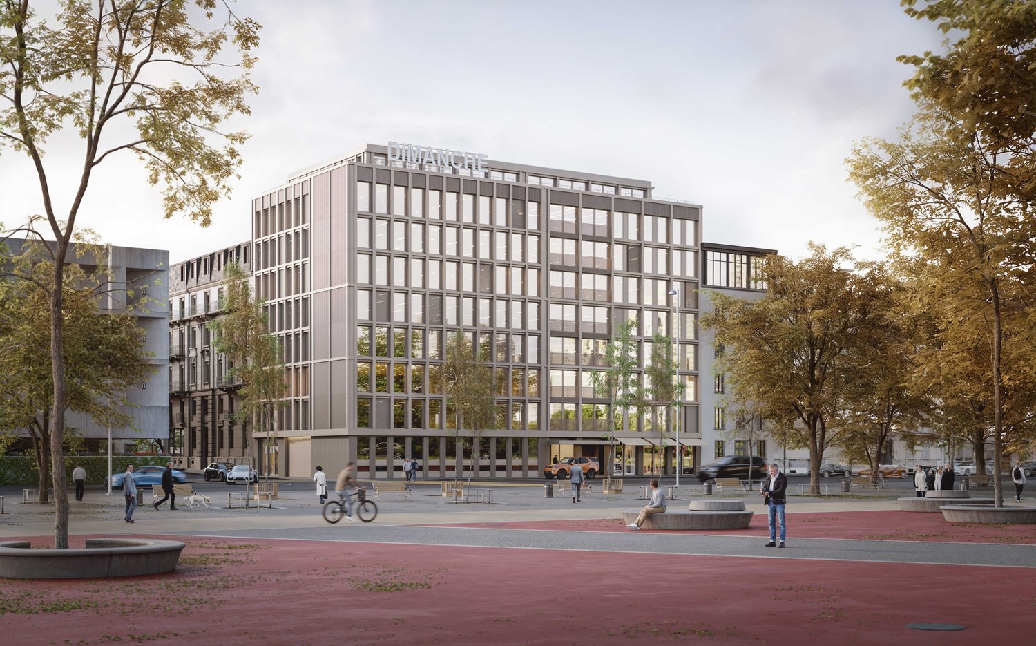 1390m² Büro