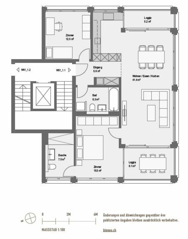 3 ½ rooms apartment, Foto 9 von 9