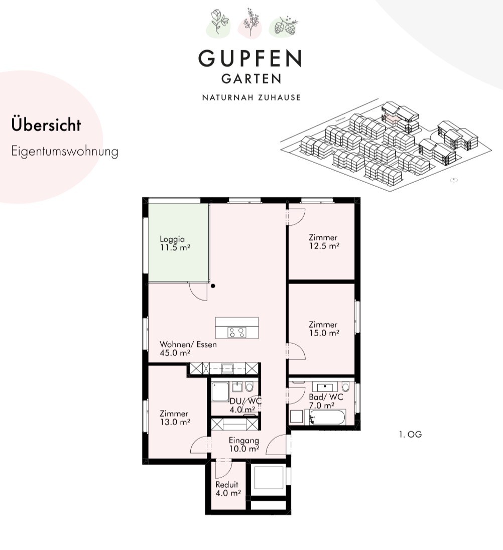 2 ½ rooms apartment