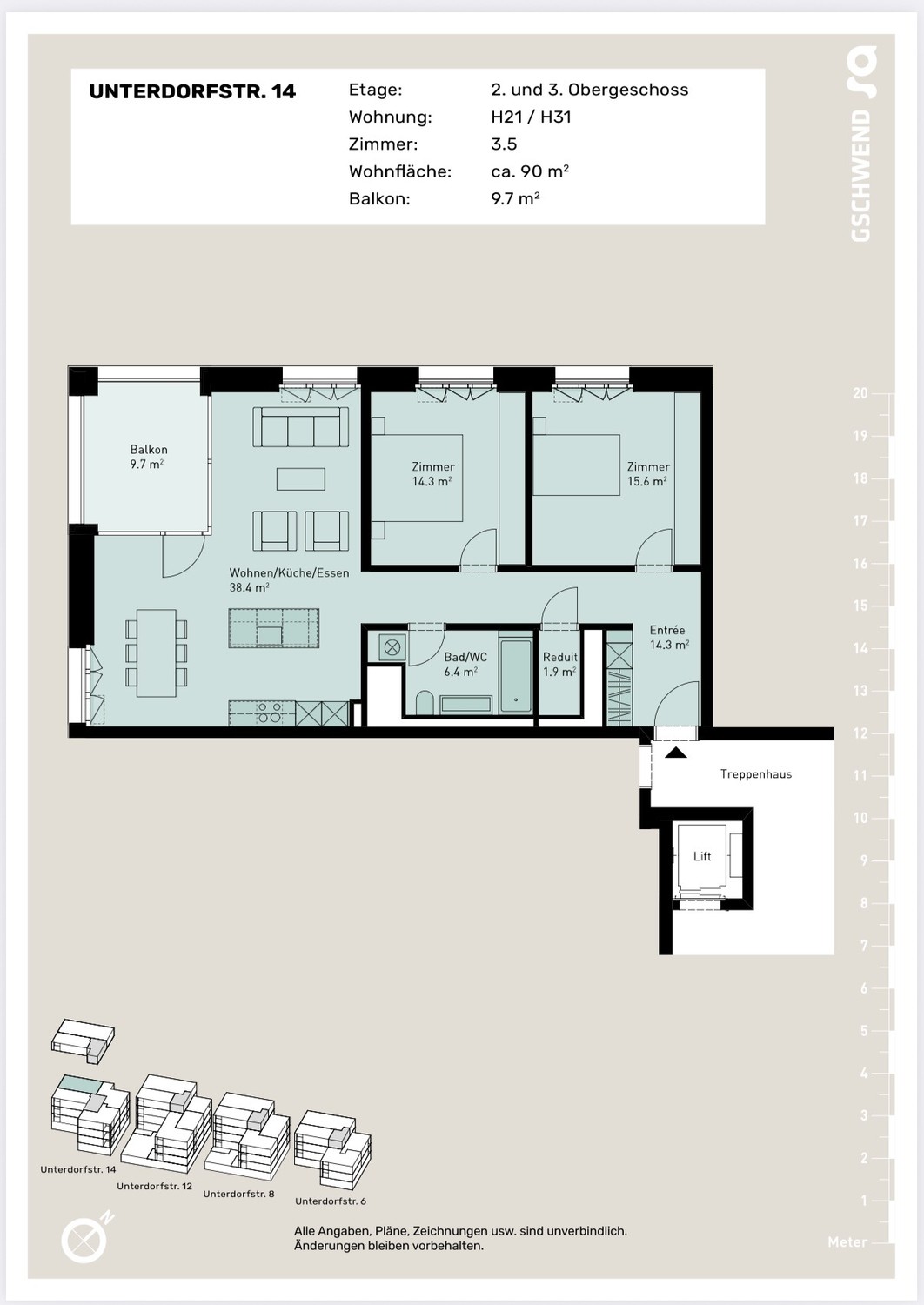 3 ½ rooms apartment, Foto 8 von 8