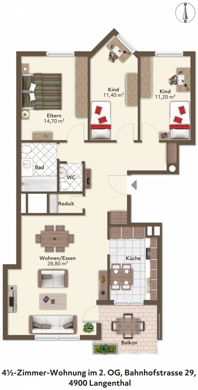 4 ½ rooms apartment (10)
