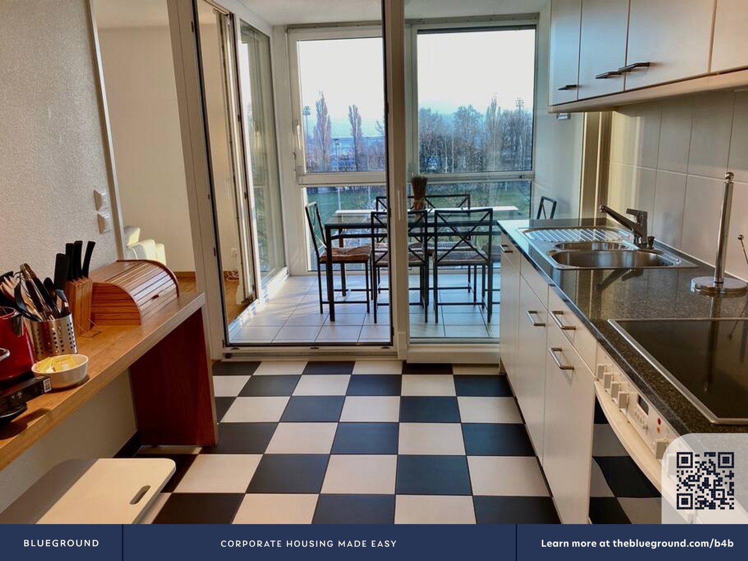 3 pièces appartement meublé