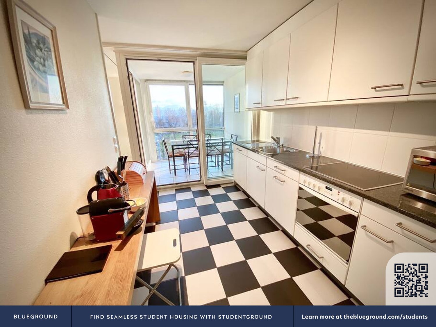 3 pièces appartement meublé