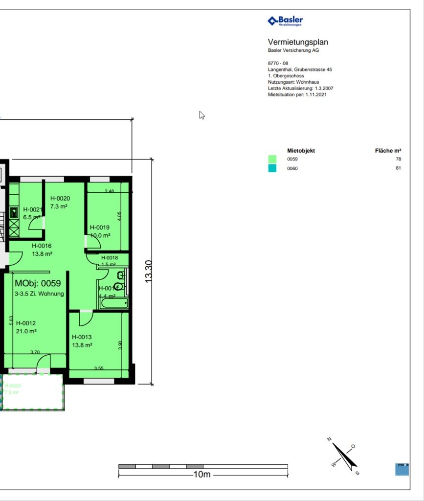 Appartement de 3 ½ pièces, photo 9 sur 9