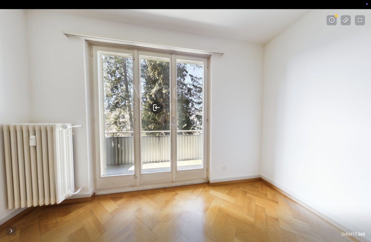 Chambre dans un appartement partagé