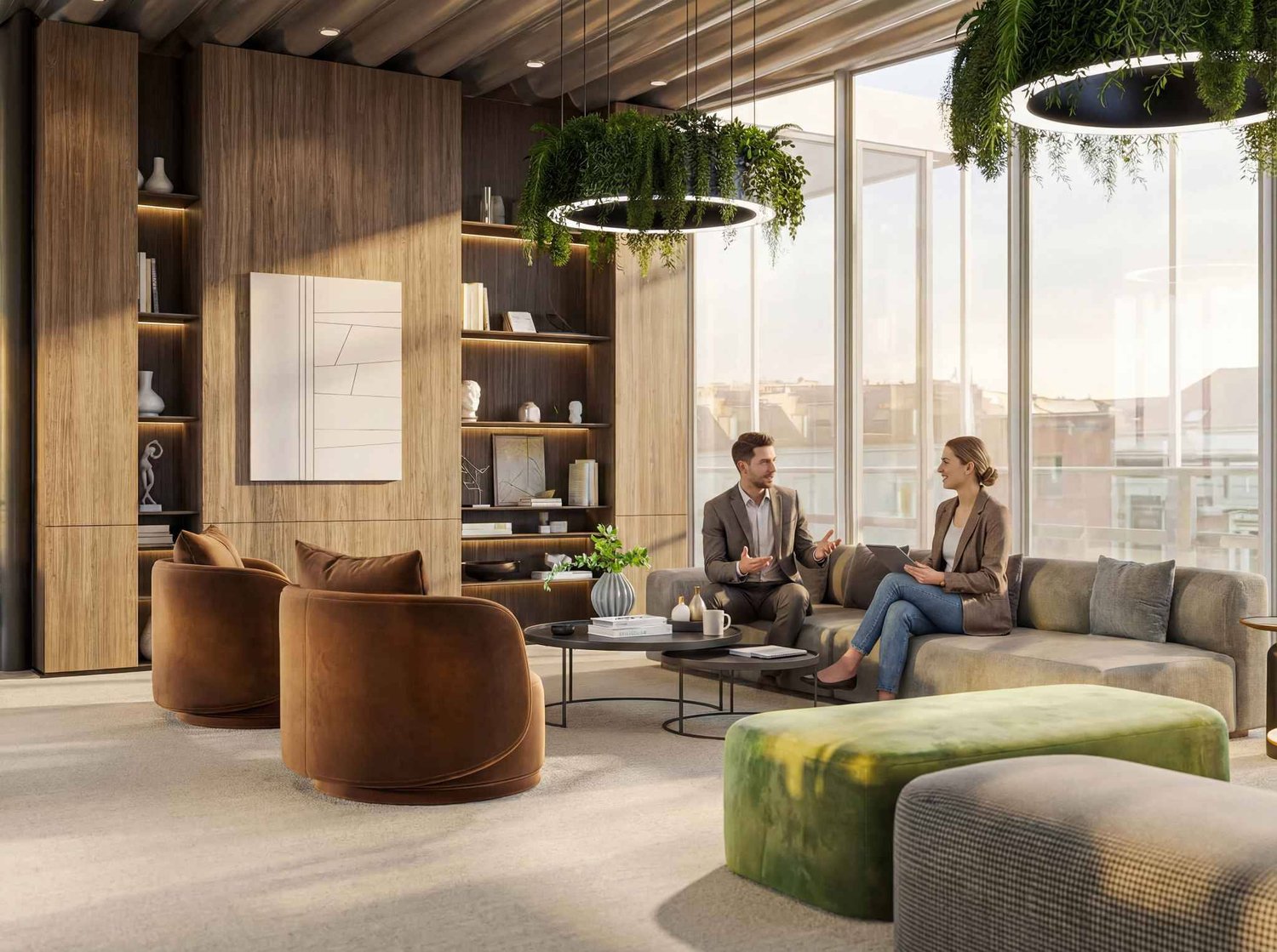 1080m² Büro