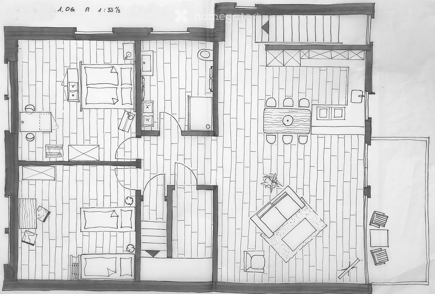 4 ½ rooms apartment