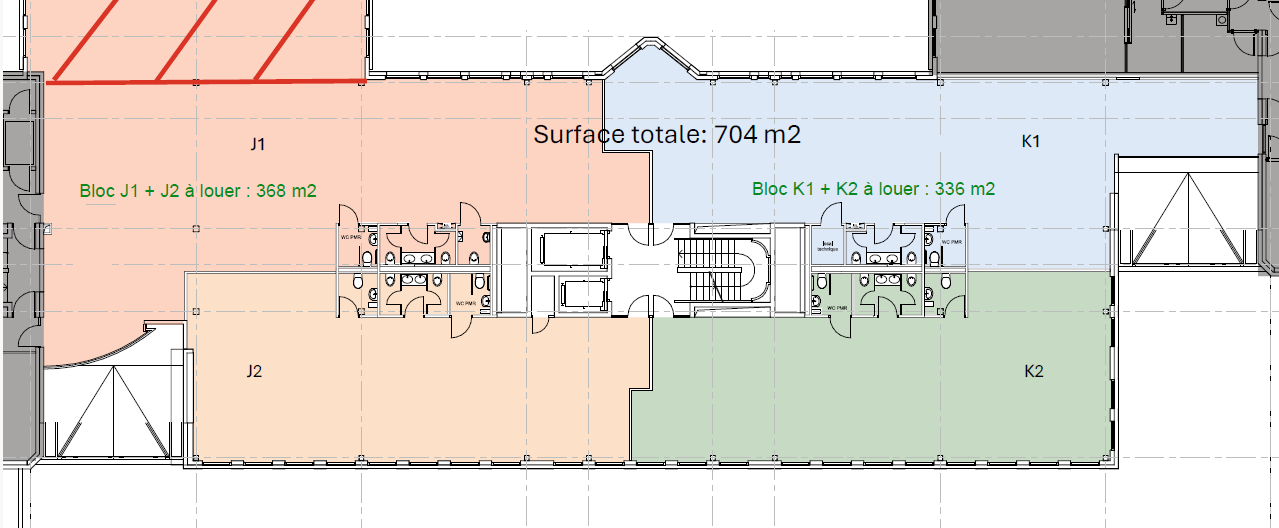 320m² Büro