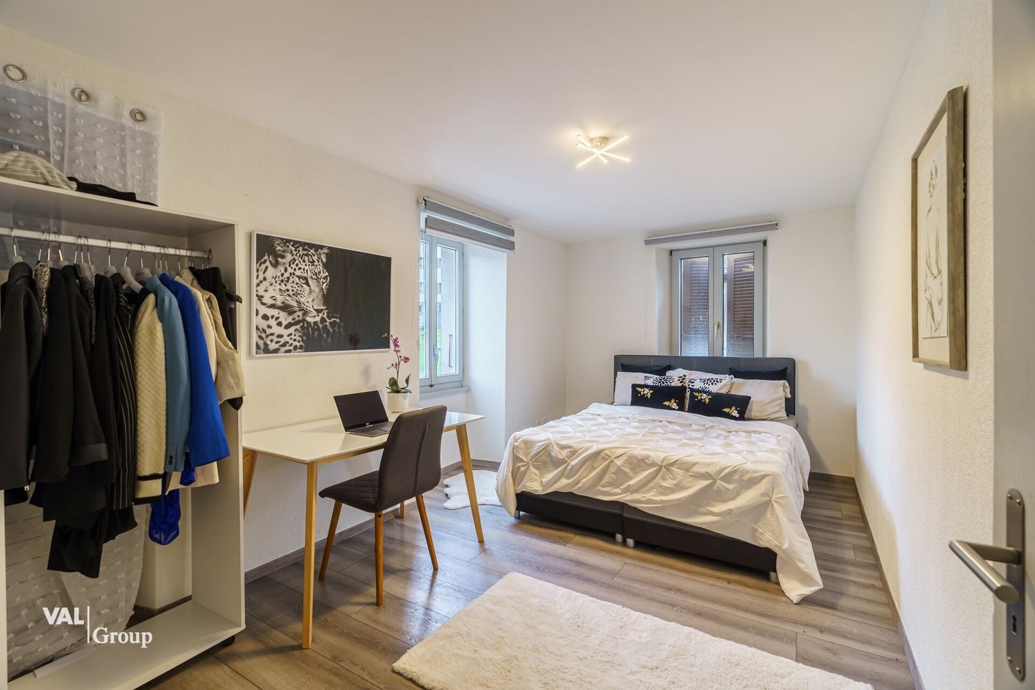 2 ½ rooms furnished flat