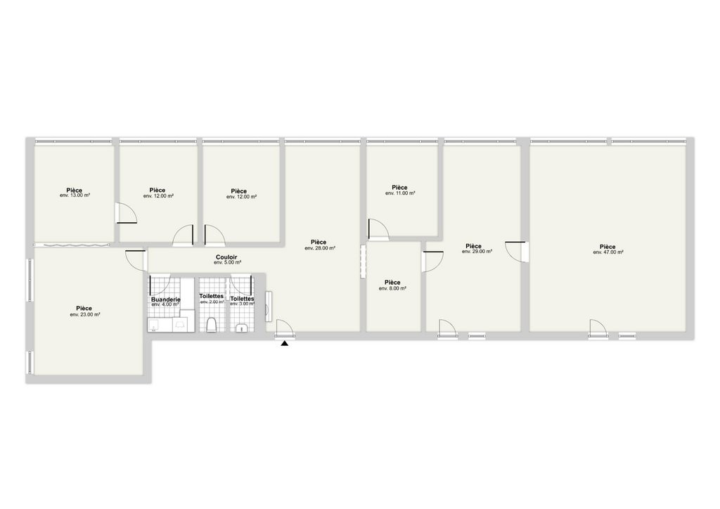 198m² Büro