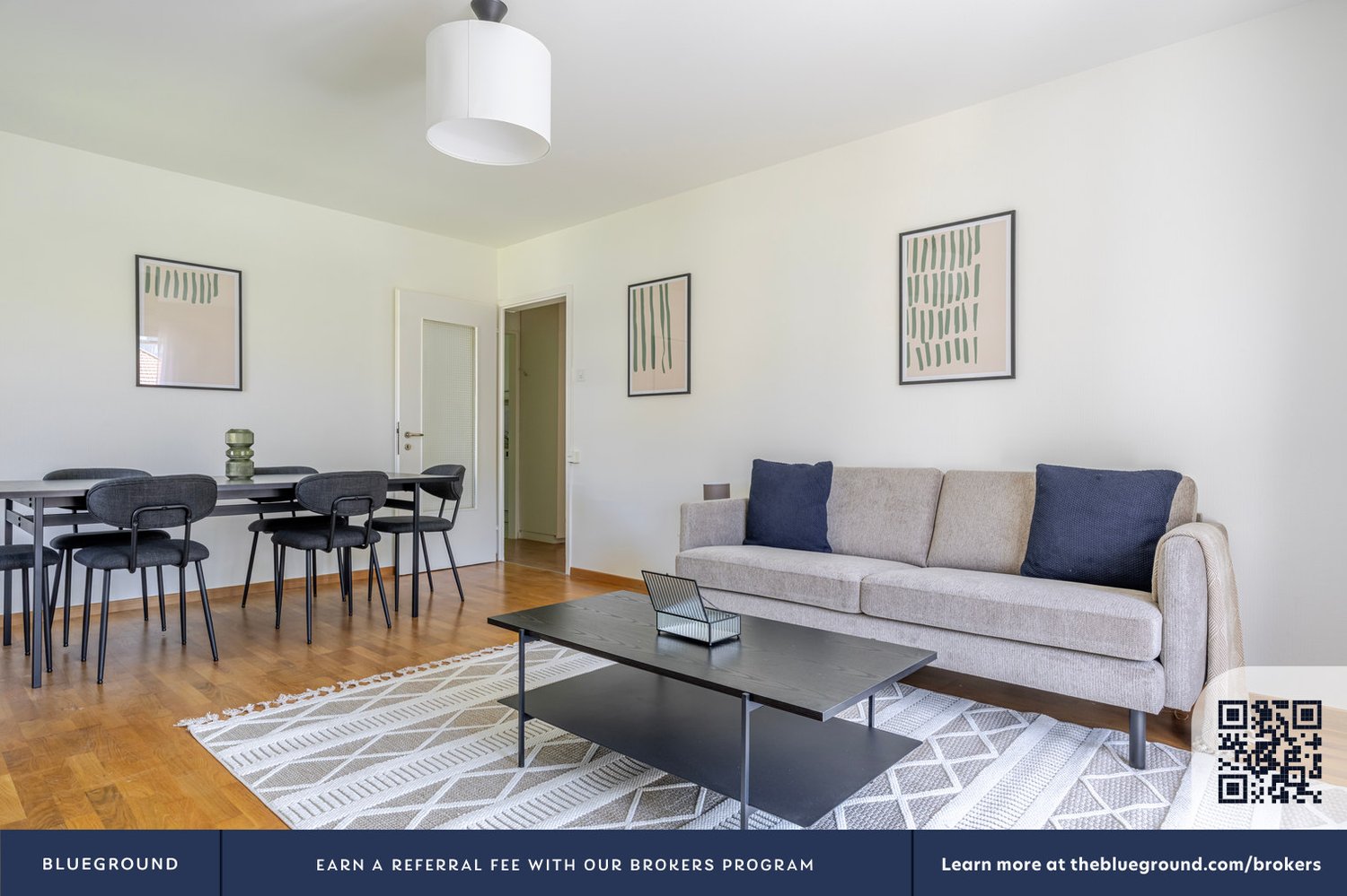 Appartement meublé de 4 ½ pièces