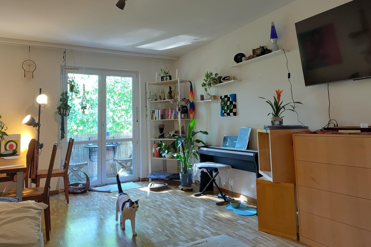 Zimmer in einer WG
Neuer Mitbewohner für ein zentral gelegenes Zimmer gesucht im Kreis 4. Es ist die perfekte Kombination aus Ruhe und Gelassenheit, während man mitten bei Lochergut, Kalkbreite, Bäckeranlage und Langstrasse ist. So hat man Lidl, Coop und Migros in 5 Min. Gehdistanz.
Das Zimmer ist, Foto 2 von 7
