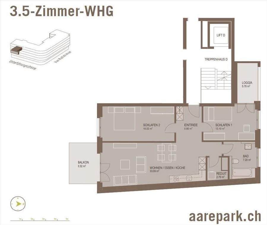 3 ½ rooms apartment, Foto 6 von 6