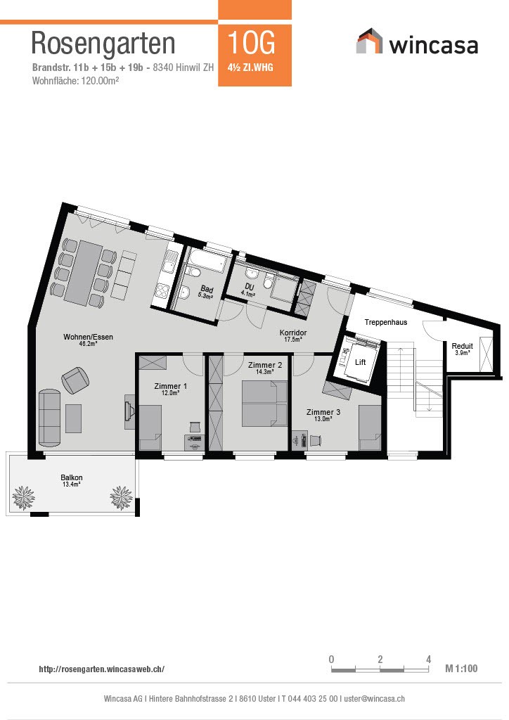 Appartement 4 ½ pièces