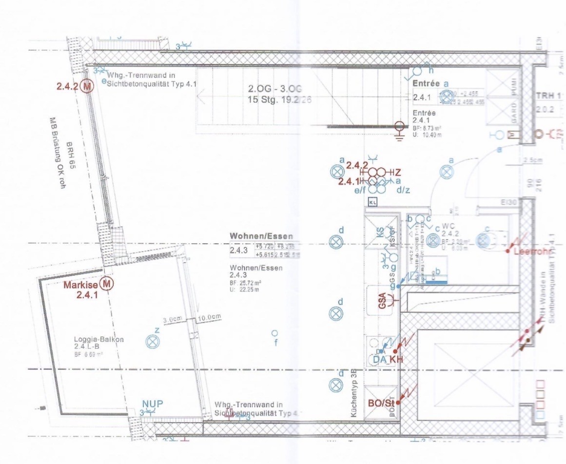 2 ½ Zimmer Wohnung, Foto 5 von 6