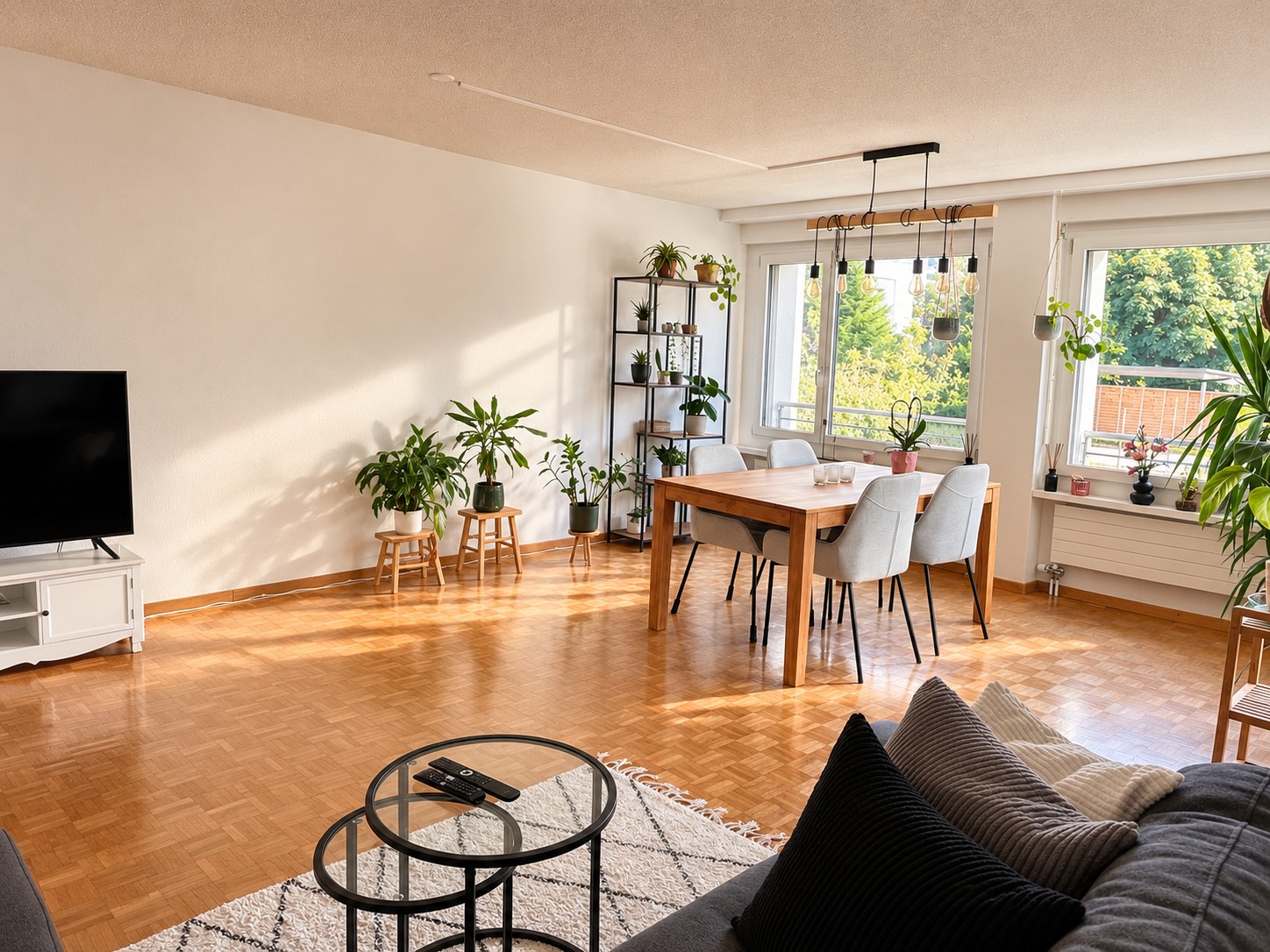 3 ½ rooms furnished flat