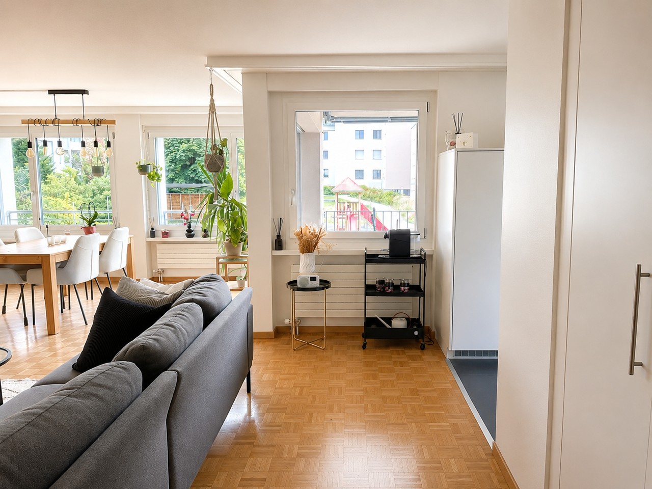 3 ½ rooms furnished flat