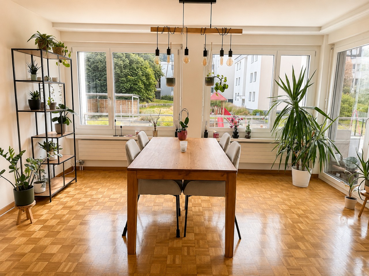 3 ½ rooms furnished flat