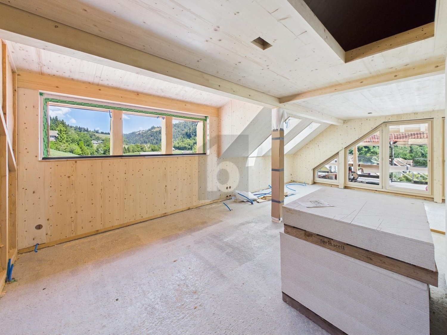 2 ½ rooms roof flat