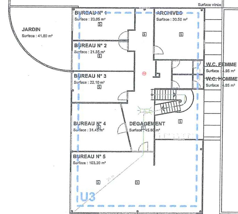 103m² Büro