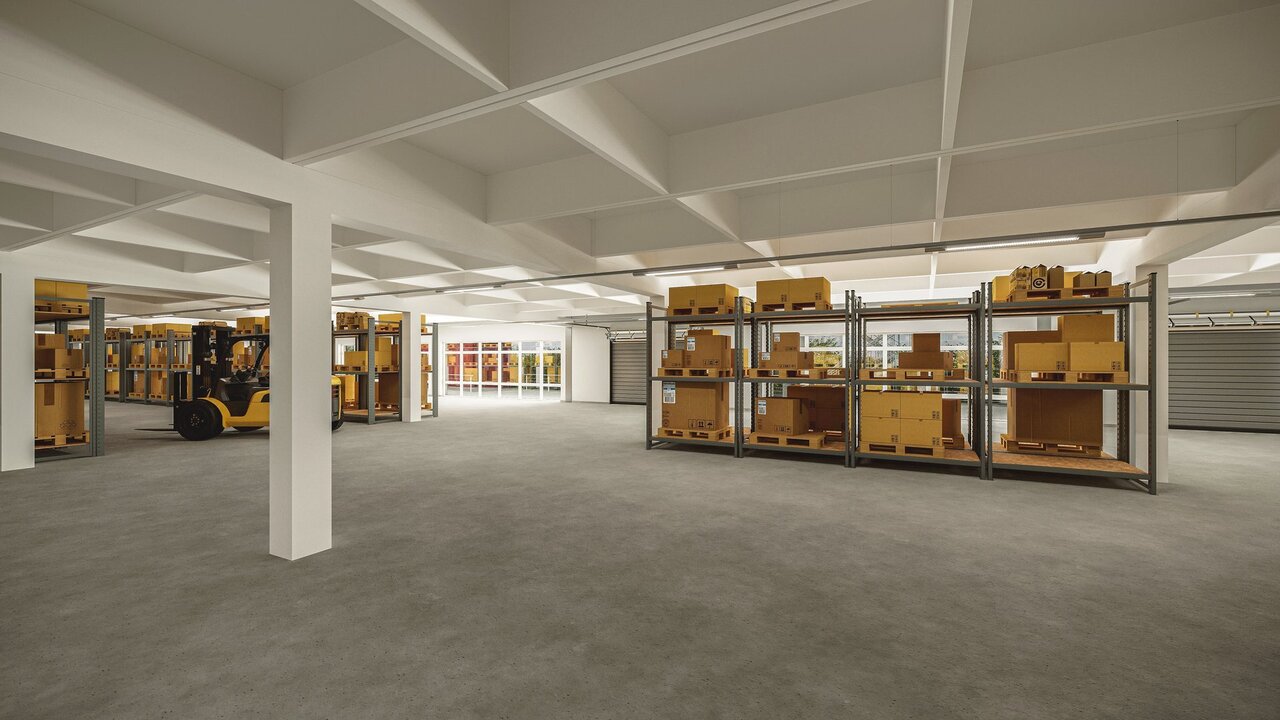 1000m² workshop
