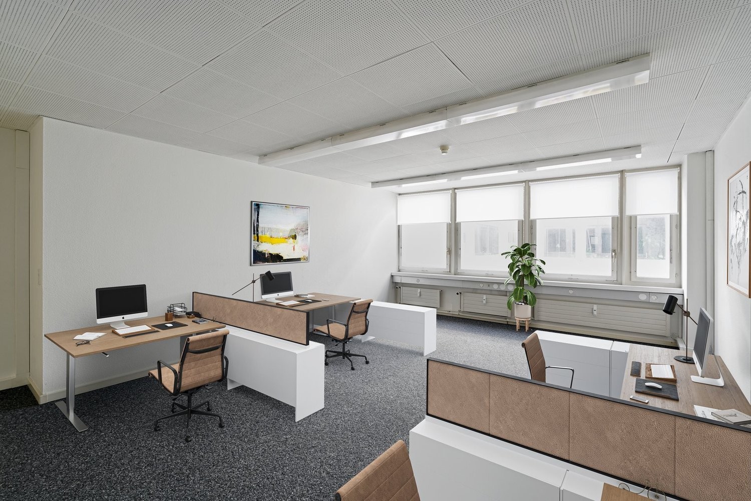 190m² office