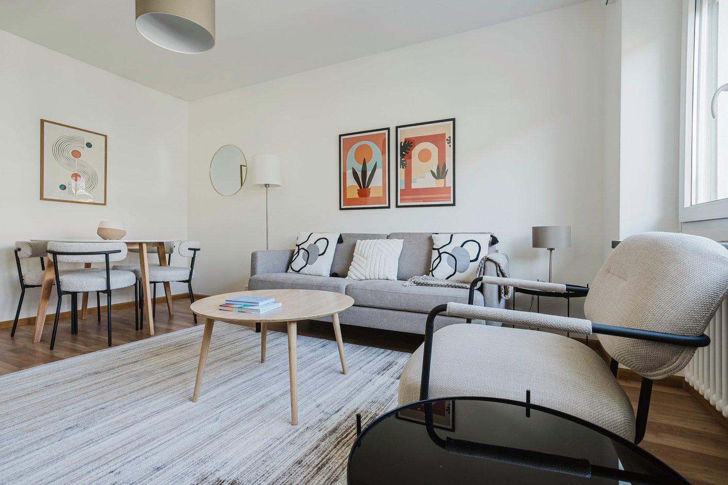3 ½ pièces appartement meublé
