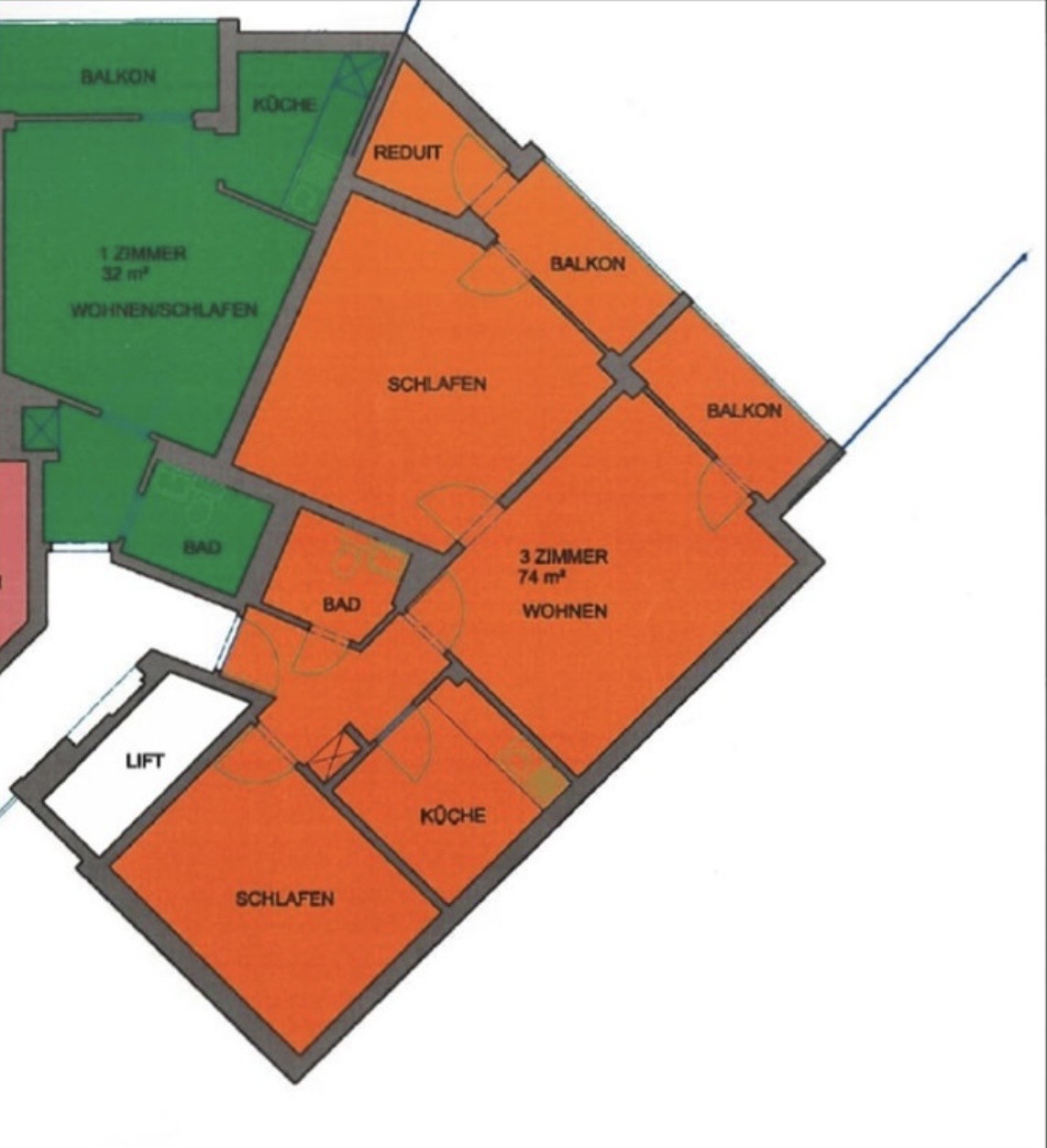 3 ½ Zimmer Wohnung, Foto 5 von 5