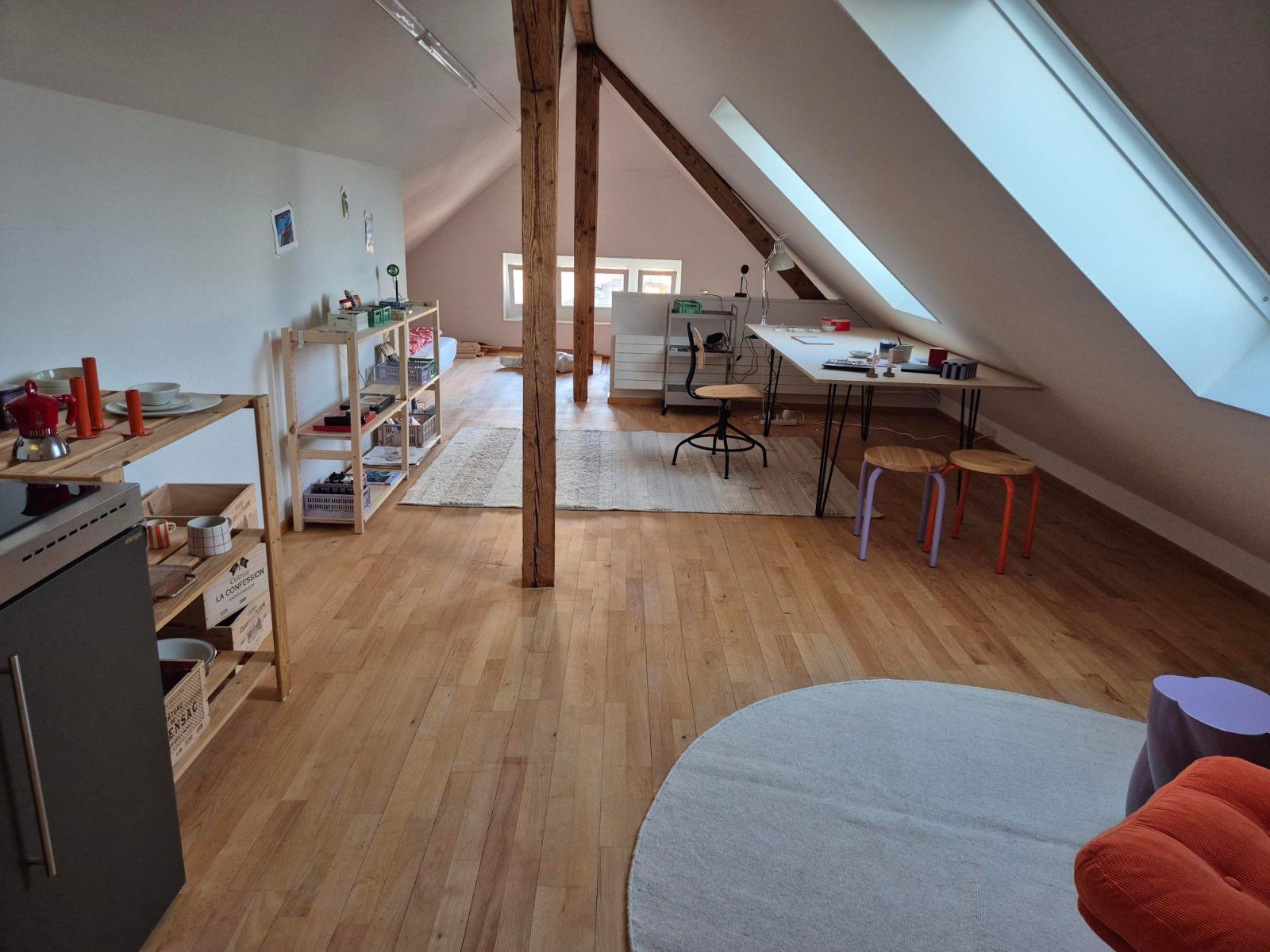 Helles Dach-Atelier / Studio mit Alpenblick in Zürich, Foto 1 von 5