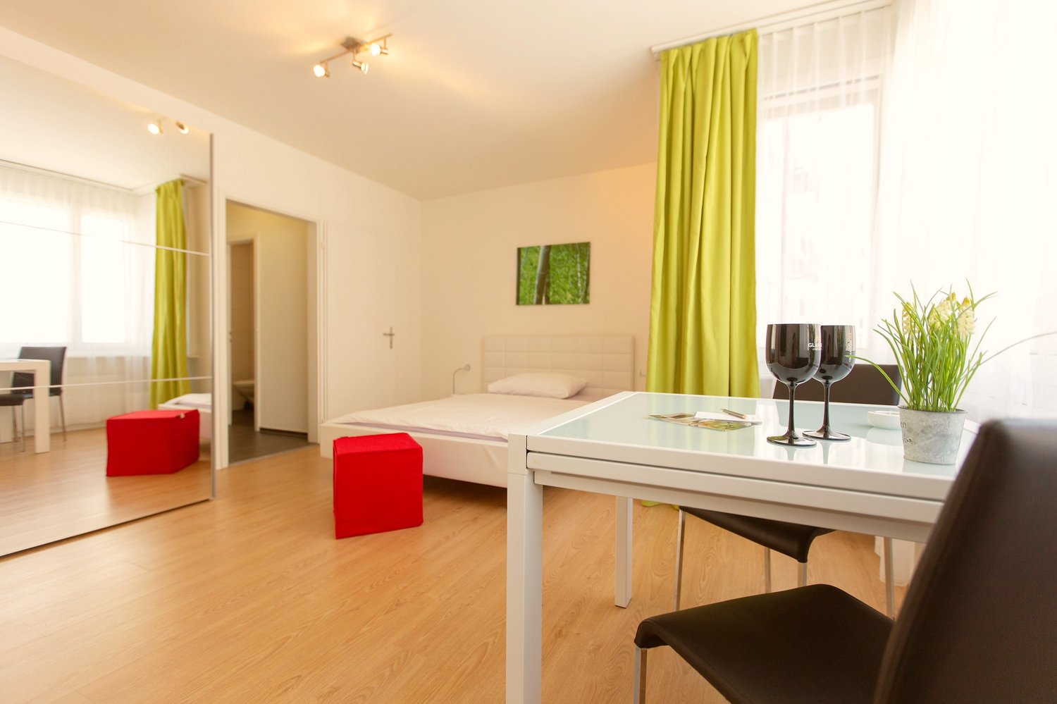 1 ½ pièces appartement meublé