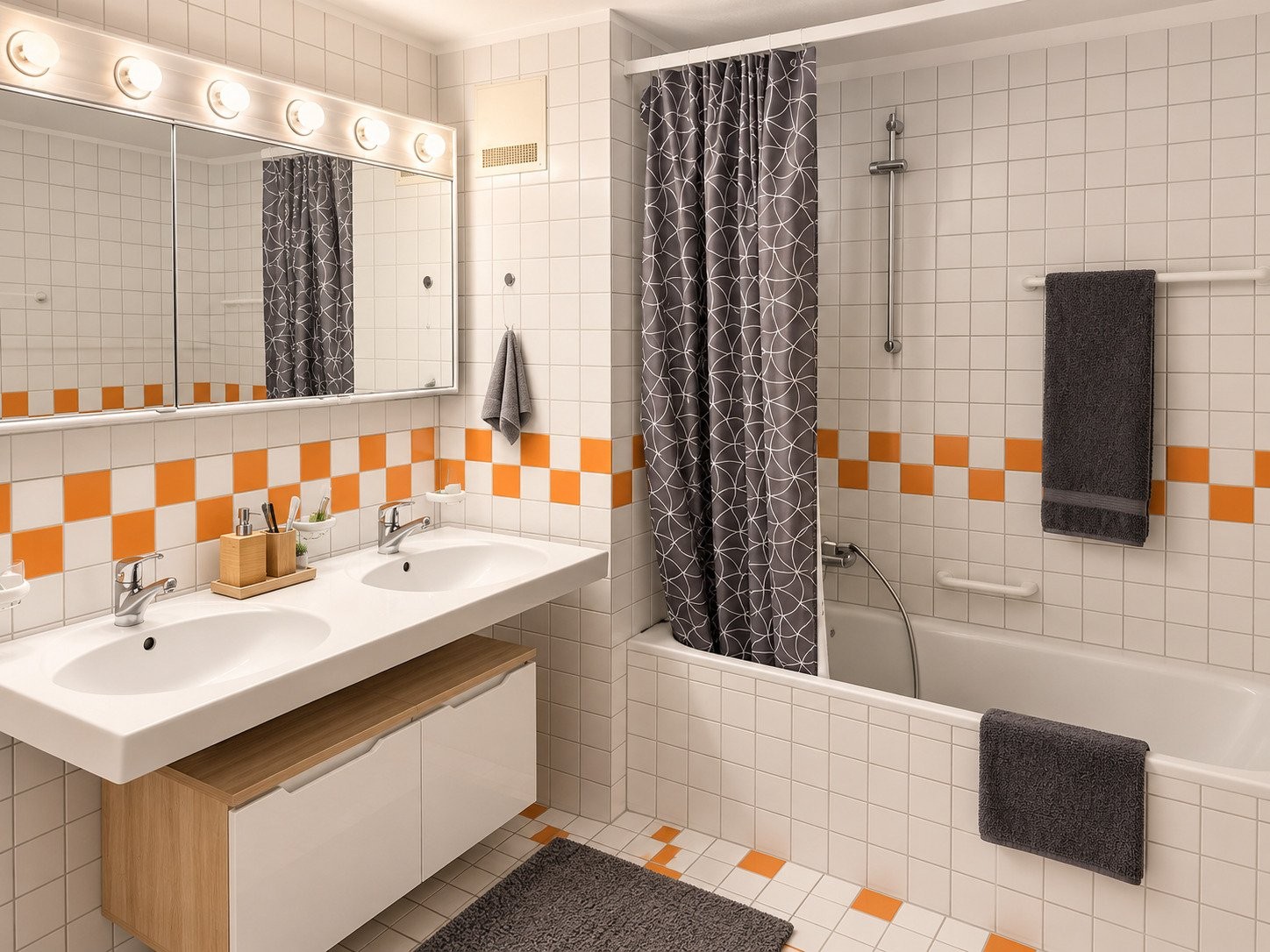 3 ½ rooms furnished flat