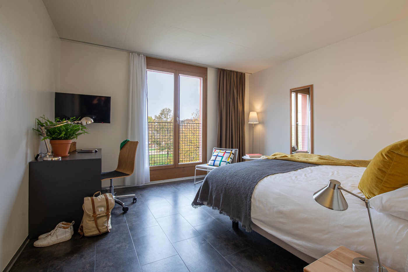 Chambre dans un appartement partagé