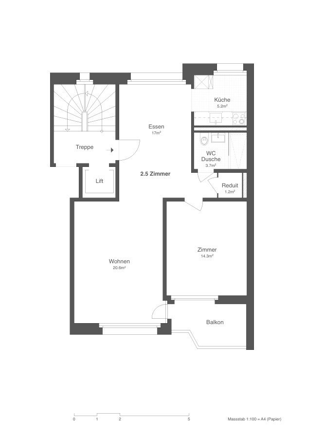 2 ½ rooms apartment, Foto 6 von 6