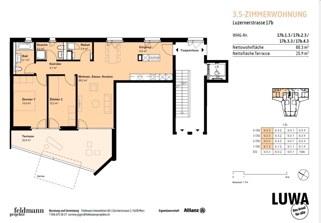 3 ½ rooms apartment, Foto 8 von 9