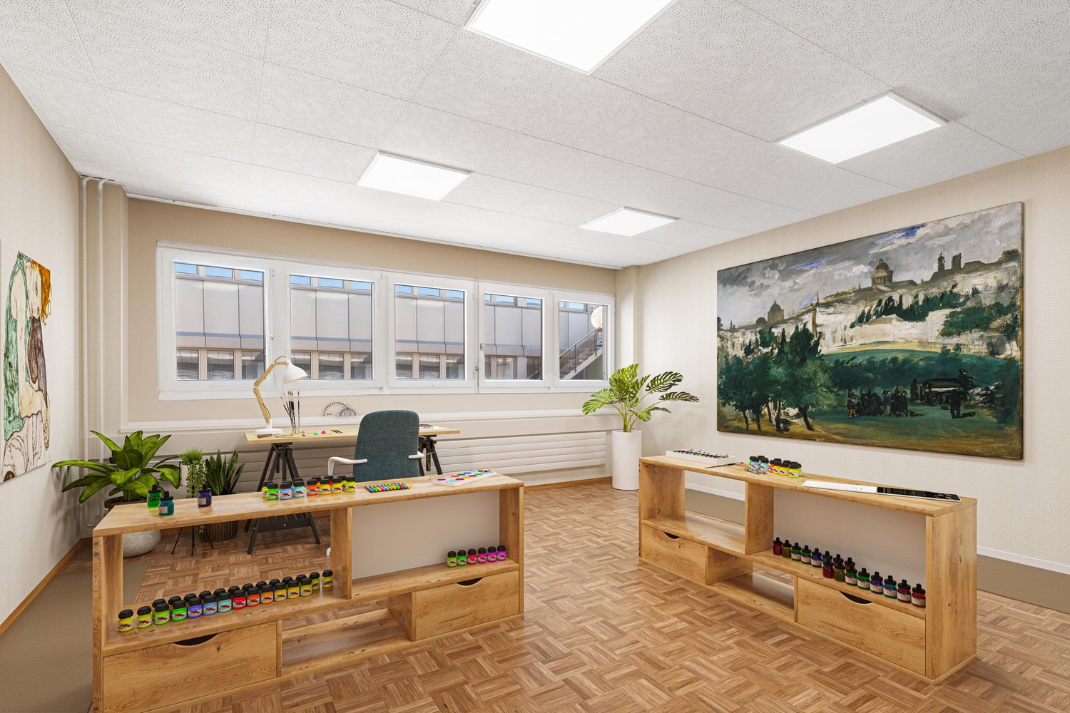 Bureau de 55m²