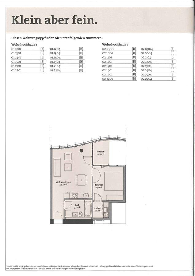 2 ½ rooms apartment, Foto 5 von 6
