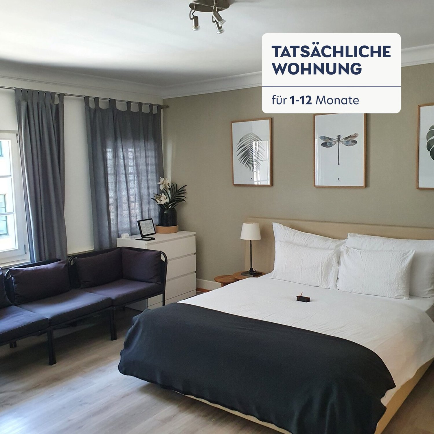 1 room furnished flat