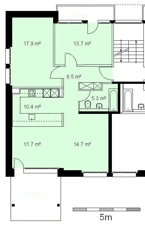 Appartement de 3 ½ pièces