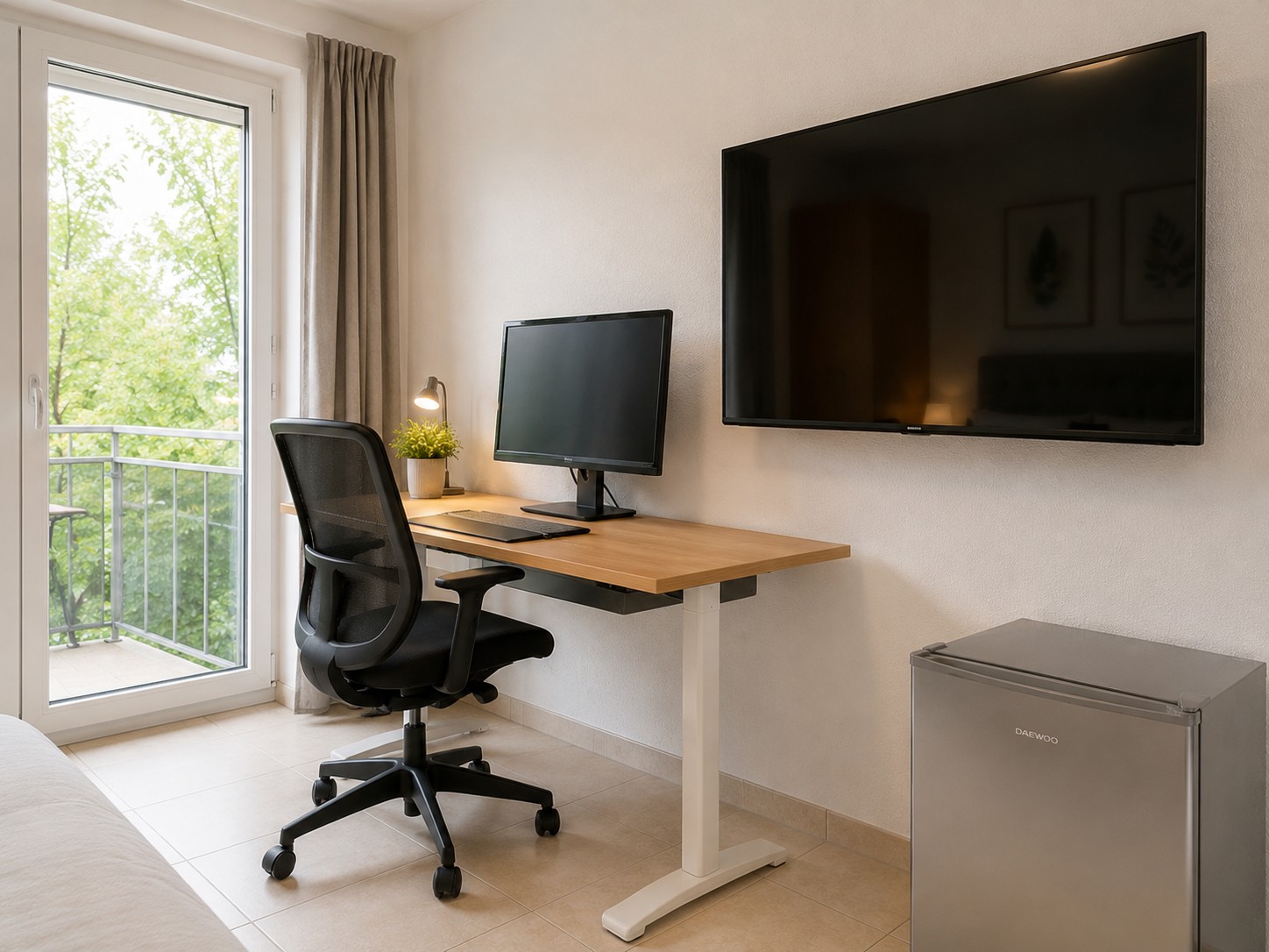 Chambre dans un appartement partagé