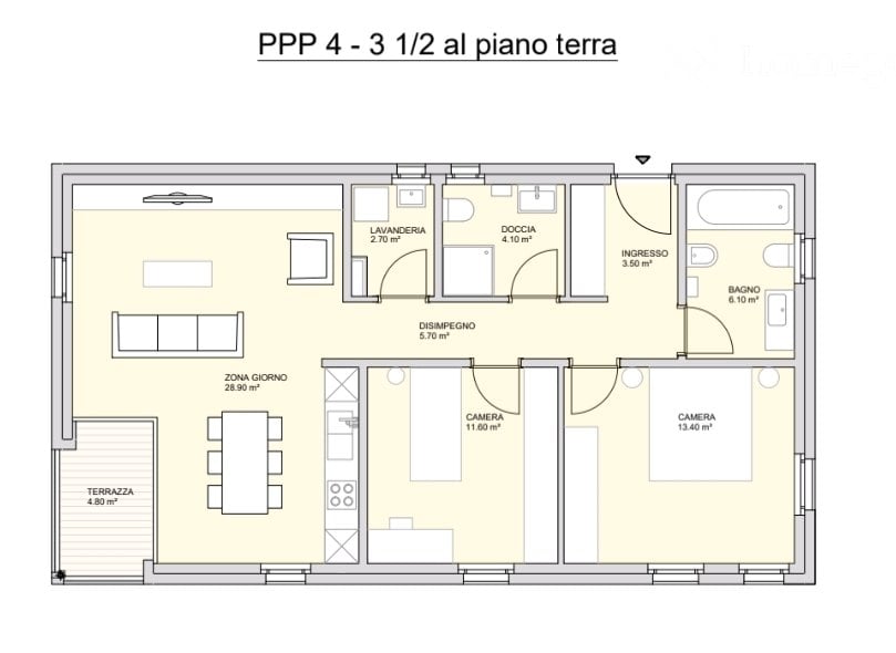 3 ½ Zimmer-Wohnung