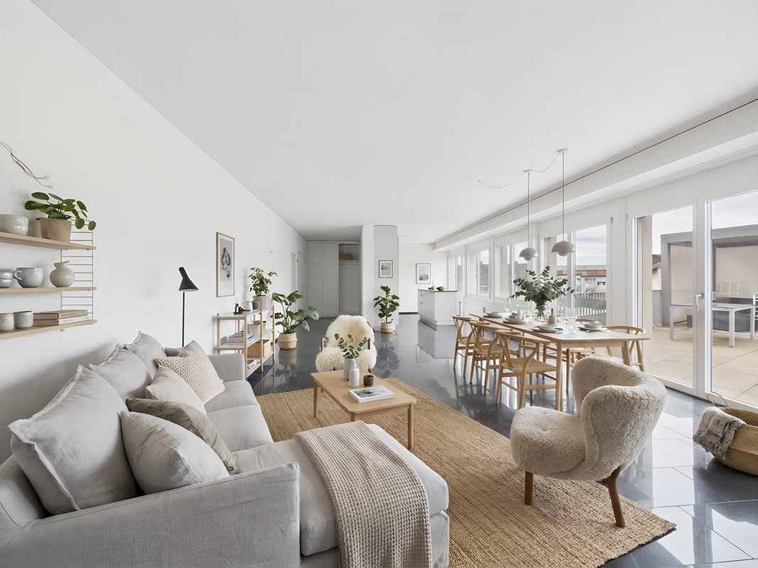 3 ½ rooms terrace flat, Foto 1 von 10