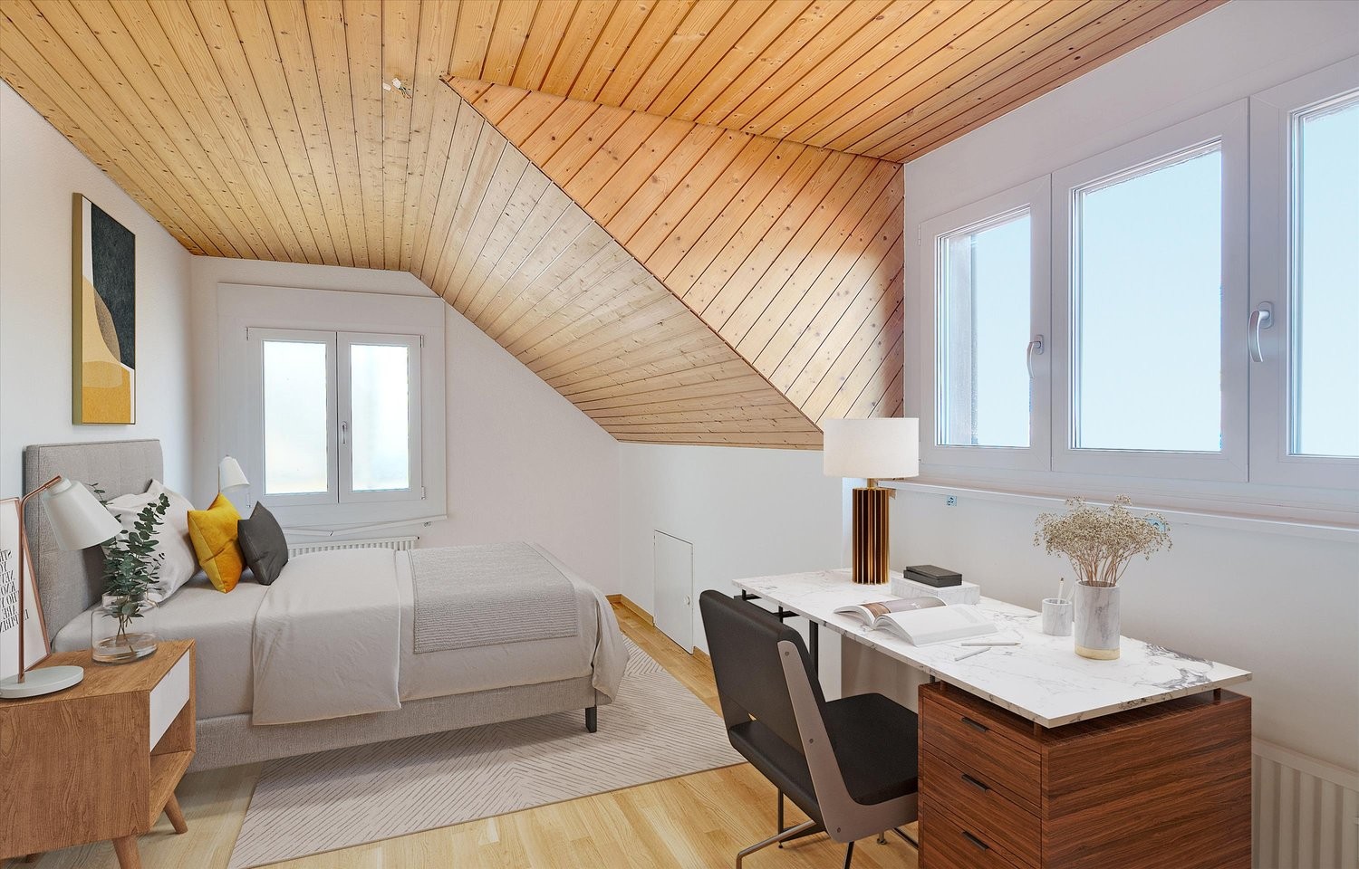 4 ½ rooms roof flat