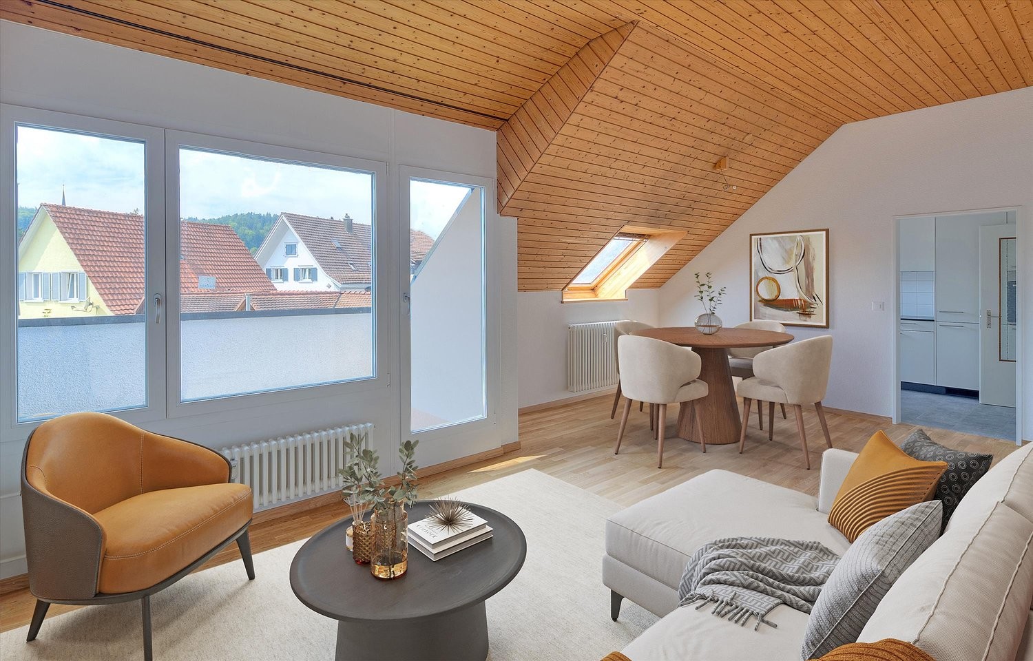 4 ½ rooms roof flat