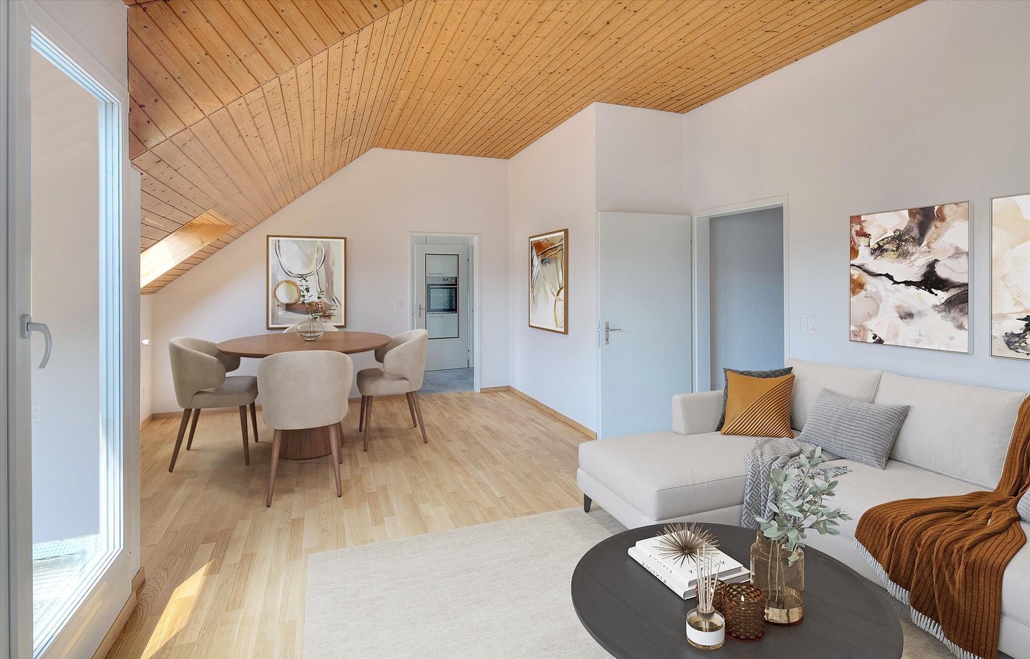 4 ½ rooms roof flat