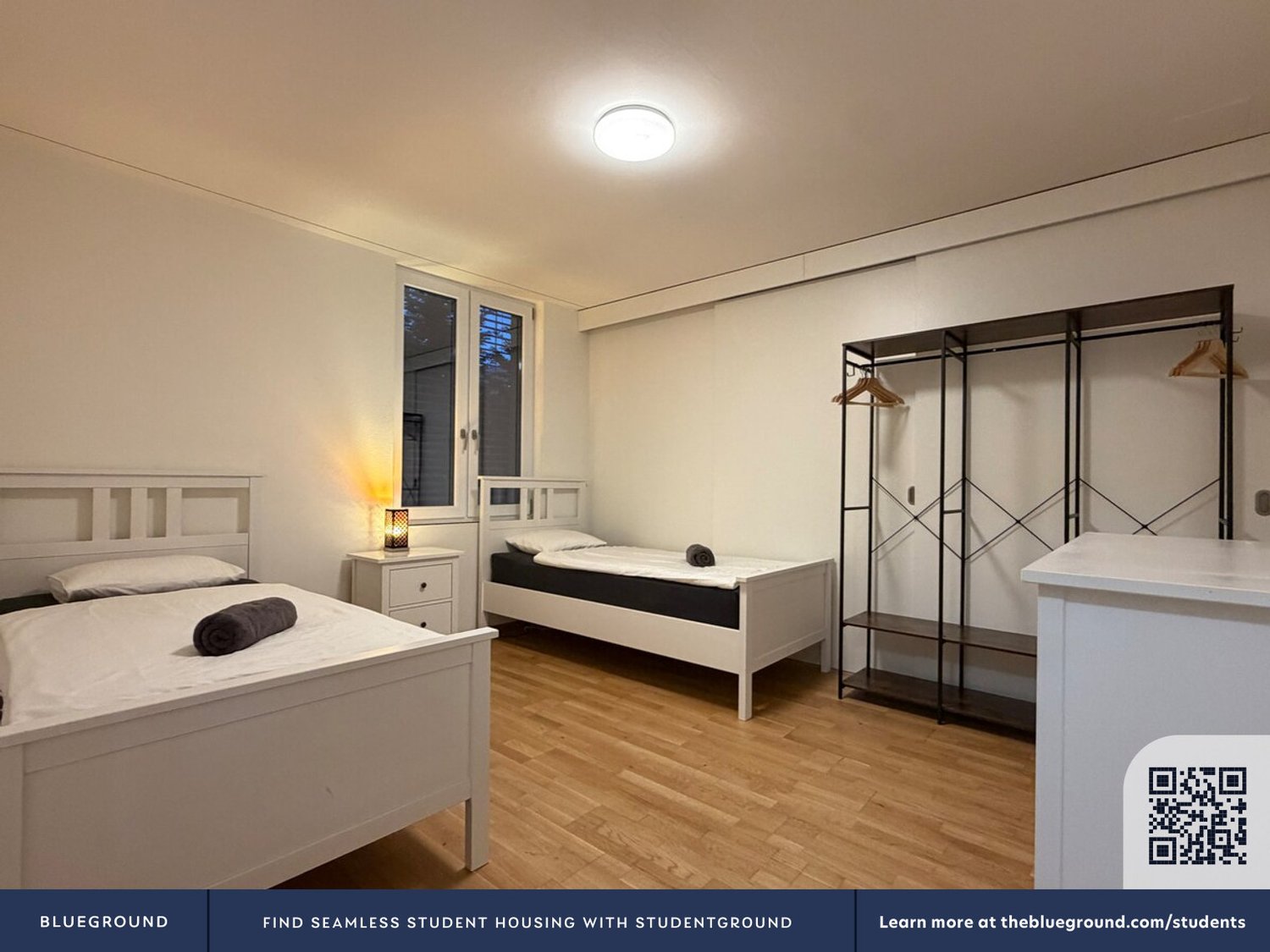 4 rooms furnished flat