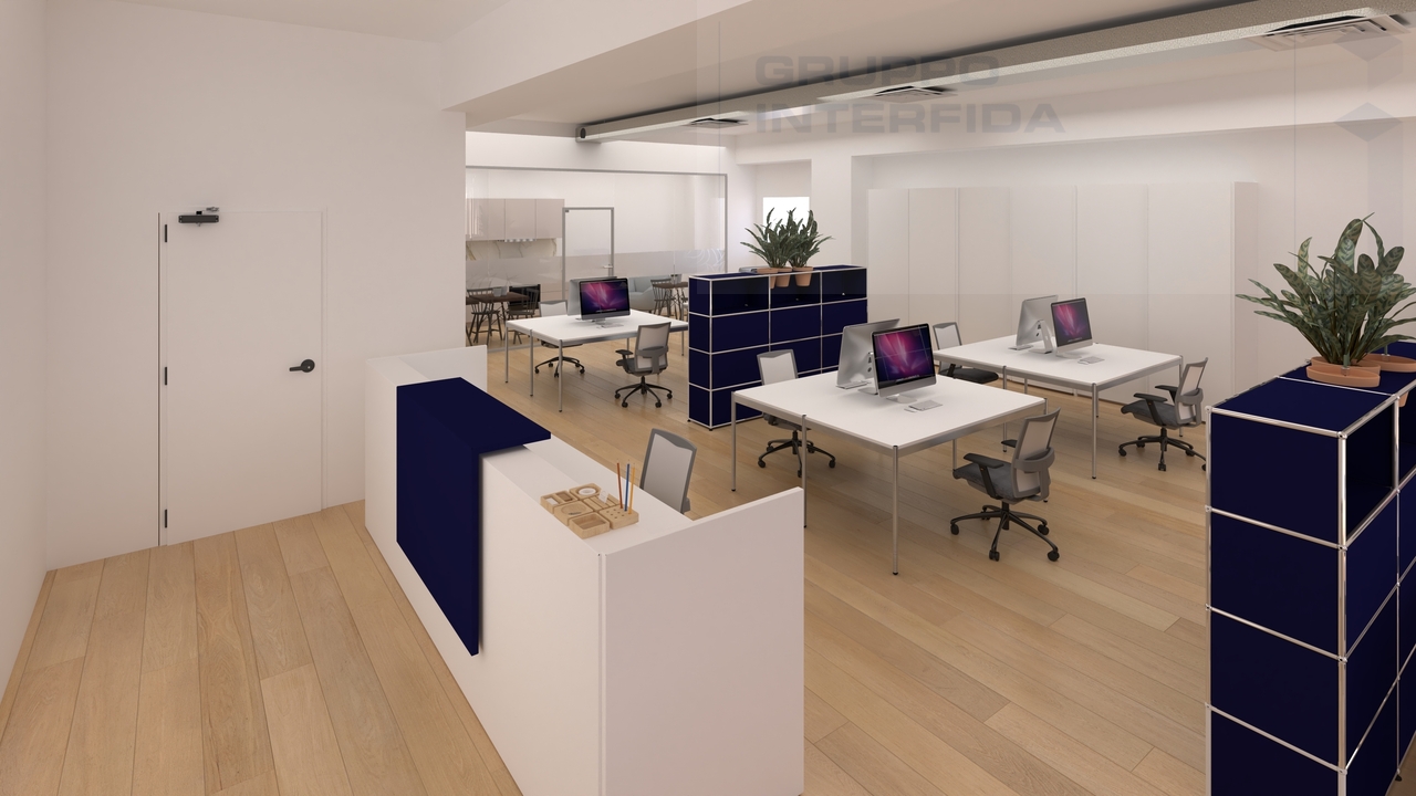 140m² office