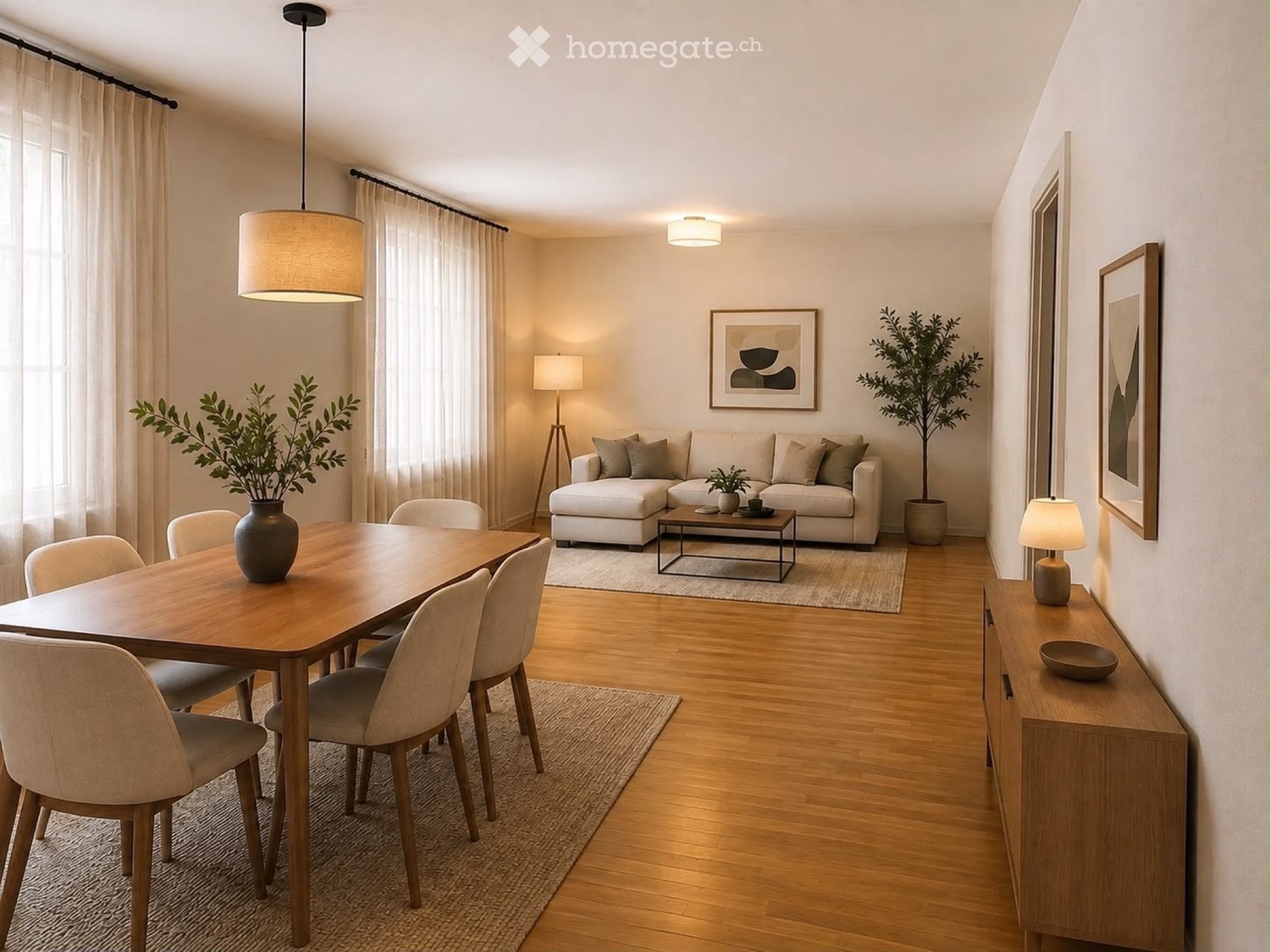 4 rooms apartment